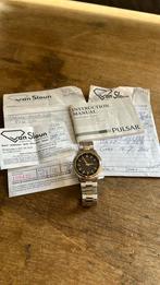 Pulsar heren horloge. PXH955, Ophalen of Verzenden, Gebruikt, Zwart, Android
