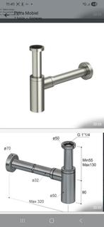 Sifon Rvs, Doe-het-zelf en Verbouw, Ophalen of Verzenden, Nieuw, Rvs, Overige typen