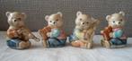 4 Porseleinen beertjes muzikanten. Albert Kessler., Ophalen of Verzenden, Zo goed als nieuw, Dier