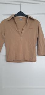 Guess shirt xs beige, Beige, Ophalen of Verzenden, Korte mouw, Maat 34 (XS) of kleiner