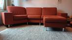 3-zits bank met poef Skalma, Huis en Inrichting, Banken | Bankstellen, Ophalen, Gebruikt, Hoekbank, Driepersoons