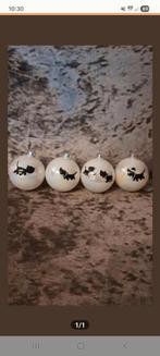 Parelmoer kerstballenset takkie en siepie nieuw!, Diversen, Kerst, Ophalen of Verzenden, Nieuw