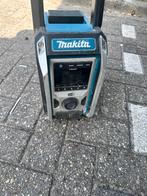 Makita bouwradio dmr115 + 1 accu, Ophalen of Verzenden, Gebruikt, Bouwradio