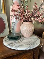 Plateau marmer grijs/wit vintage, Ophalen of Verzenden, Zo goed als nieuw