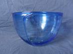 Kosta Boda blauw glazen kom ontw. Bertil Vallien Colour Acc, Ophalen of Verzenden
