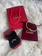 Cartier sieraden set, Nieuw, Goud, Staal, Ophalen of Verzenden