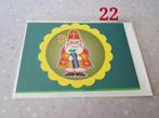 Sinterklaas kaart zonder tekst, sint 22, Ophalen, Nieuw, Overige thema's