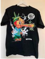 Pinokkio stoned in Amsterdam T-shirt (NIET GEDRAGEN), Ophalen, Nieuw, Zwart
