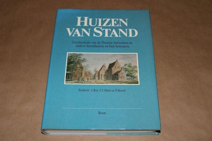 Huizen van stand - Gesch Drentse Havezaten en andere herenhu, Boeken, Geschiedenis | Stad en Regio, Zo goed als nieuw, Ophalen of Verzenden