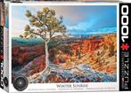 Eurographics: Winter Sunrise 1000 stukjes, Ophalen of Verzenden, 500 t/m 1500 stukjes, Nieuw, Legpuzzel