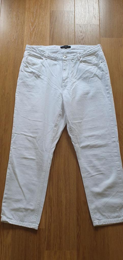 ONLY CARMAKOMA WITTE JEANS...maat 44...ZGAN, Kleding | Dames, Broeken en Pantalons, Zo goed als nieuw, Maat 42/44 (L), Blauw, Ophalen of Verzenden