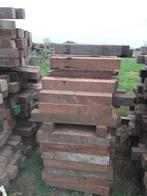 Palen en planken azobe, Ophalen of Verzenden, Zo goed als nieuw, Hout