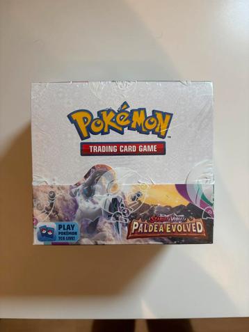 Pokémonkaarten - Paldea Evolved Boosterbox  beschikbaar voor biedingen