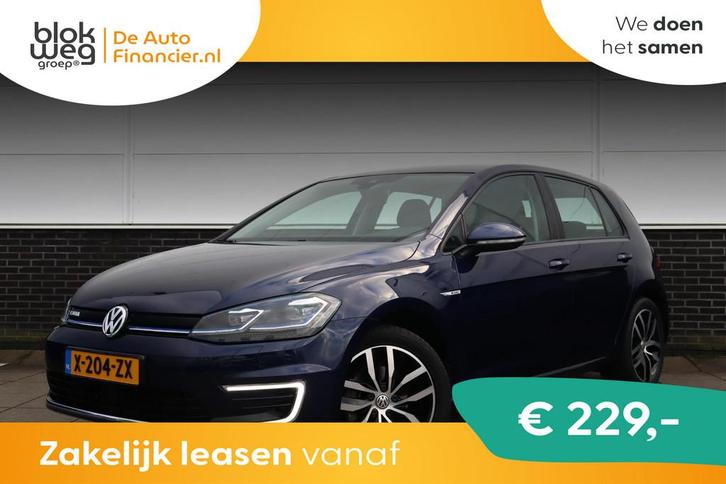 Volkswagen e-Golf E-DITION € 13.500,00, Auto's, Volkswagen, Bedrijf, Te koop, Golf, ABS, Adaptive Cruise Control, Airbags, Airconditioning