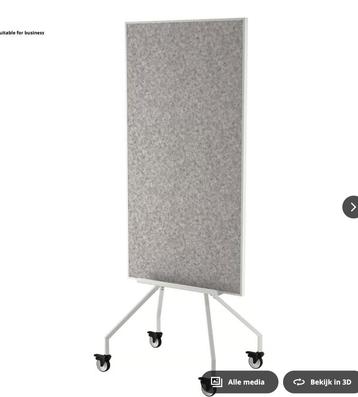 Ikea ELLOVEN Whiteboard prikbord magneet - nieuwstaat! beschikbaar voor biedingen