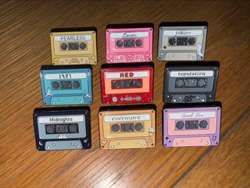 9 Taylor Swift pins albums cassette beschikbaar voor biedingen