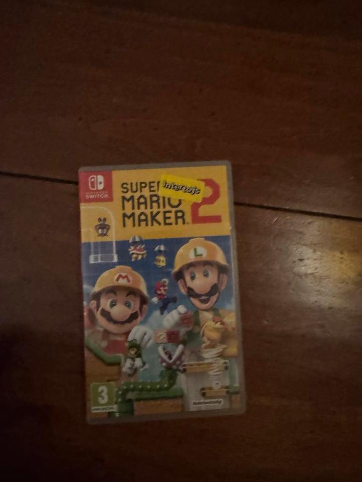 Super Mario Maker 2 - Nintendo Switch, Spelcomputers en Games, Games | Nintendo Switch, Zo goed als nieuw, Platform, 1 speler