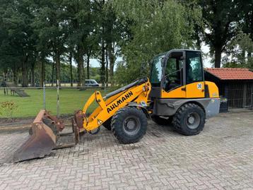 Ahlmann AL80 Shovel loader bak + vorken (bj 2007) beschikbaar voor biedingen