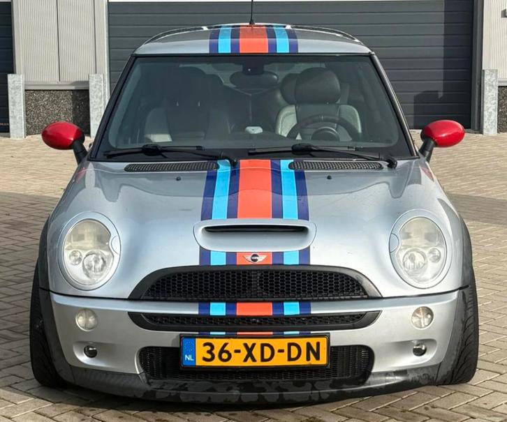 ‼️MINI COOPER S R53 SUPERCHARGED 210PK RECARO SPORT STOELEN, Auto's, Mini, Bedrijf, Cooper S, ABS, Airbags, Alarm, Android Auto