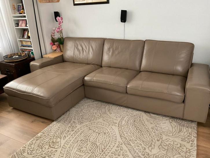 IKEA KIVIK 3-zits bank met chaise longue, Huis en Inrichting, Banken | Sofa's en Chaises Longues, Gebruikt, Driepersoons, Ophalen