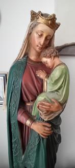 Groot Maria beeld met Jezus, Antiek en Kunst, Ophalen
