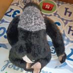 Gorilla knuffel aap 28 cm zilverrug, Kinderen en Baby's, Speelgoed | Knuffels en Pluche, Ophalen of Verzenden