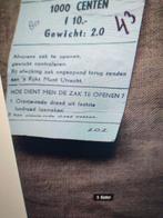 FDC munten Juliana - Dichte zak., Postzegels en Munten, Munten | Nederland, Ophalen, Koningin Juliana, 1 cent, Losse munt