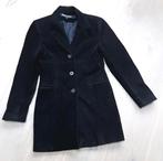 Te koop: Mooie lange suedine jas van het merk WATCHER MT: 36, Kleding | Dames, Zwart, Ophalen of Verzenden, Jasje, Maat 36 (S)