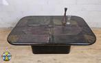 Vintage leisteen salontafel Marcus Kingma / coffeetable, Ophalen of Verzenden