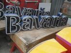 Bavaria bierreclame neon, Ophalen, Gebruikt, Reclamebord, Plaat of Schild, Bavaria