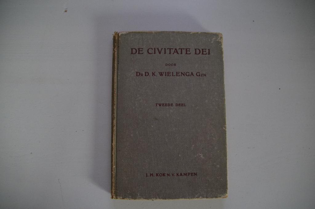 De Civitate Dei | Dr. K. Wielenga Gzn, Boeken, Godsdienst en Theologie, Ophalen of Verzenden, Gelezen, Dr. K. Wielenga Gzn, Christendom | Protestants