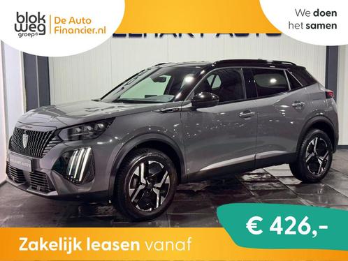 Peugeot 2008 1.2 GT Automaat Nardo Grey / Navig € 25.750,0, Auto's, Peugeot, Bedrijf, Lease, Financial lease, ABS, Achteruitrijcamera