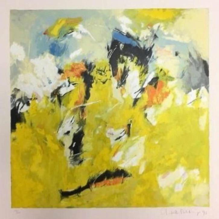 Charlotte Molenkamp – Bruisend Blond – Handgesigneerd – 1992, Antiek en Kunst, Kunst | Litho's en Zeefdrukken, Ophalen of Verzenden