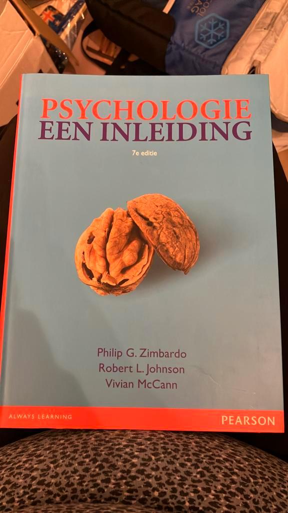 Vivian McCann - Psychologie, een inleiding, Boeken, Schoolboeken, Zo goed als nieuw, Nederlands, Overige niveaus, Ophalen of Verzenden