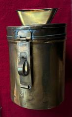 Koperen collectebus - handgemaakt in 1932, Antiek en Kunst, Ophalen of Verzenden