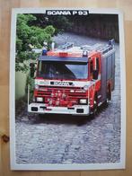 Scania P93 Brochure 1989 – P 93 Front, Ophalen, Zo goed als nieuw, Overige merken, Scania