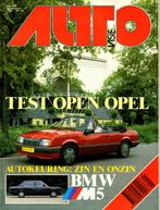 Autovisie test Opel Ascona Cabrio 1.8i Juli 1985, Ophalen of Verzenden, Gelezen, Opel