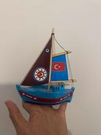 Trabzon Houten Boot - Decoratief, Huis en Inrichting, Woonaccessoires | Overige, Ophalen of Verzenden, Nieuw