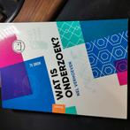 Wat is Onderzoek? - Nel Verhoeven, 7e druk nieuw, Ophalen of Verzenden, Zo goed als nieuw, HBO, Nel Verhoeven