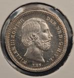 1887 5 Cent Willem 3 FDC, Postzegels en Munten, Munten | Nederland, Koning Willem III, Zilver, Ophalen of Verzenden, Losse munt