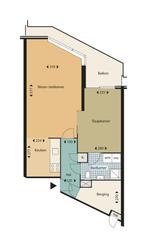NIEUW! Woonruimte te huur Hilvoordestraat, Rijswijk