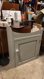 Leuk oud wastafel onderkastje, Ophalen, Gebruikt, Brocante, Antiek