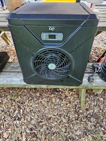 EXIT Zwembad Warmtepomp 10m3 (2,5kW) - Zwart beschikbaar voor biedingen