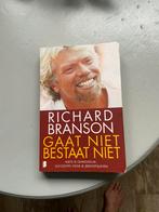 GAAT NIET BESTAAT NIET Richard Branson, Ophalen of Verzenden, Gelezen, Overige