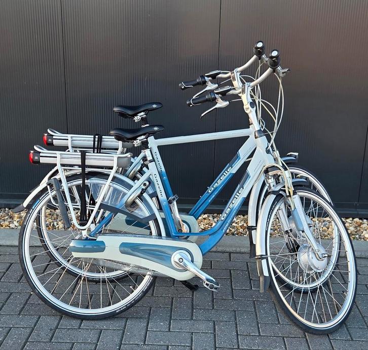 Set Gazelle Innergy Hybrid electrische fietsen 49/53cm, Fietsen en Brommers, Elektrische fietsen, Zo goed als nieuw, Gazelle, 51 tot 55 cm