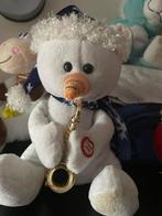 zoek kleine pluche bewegende sneeuwpop met sax, Ophalen of Verzenden, Gebruikt, Overige typen