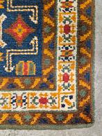 Handgemaakt oosters wol Smyrna tapijt loper retro 90x316cm, Gebruikt, Crème, 200 cm of meer, Persian Perzisch vintage oosters Smyrna retro hype