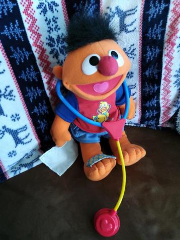 Vintage retro Ernie gaat naar de dokter 