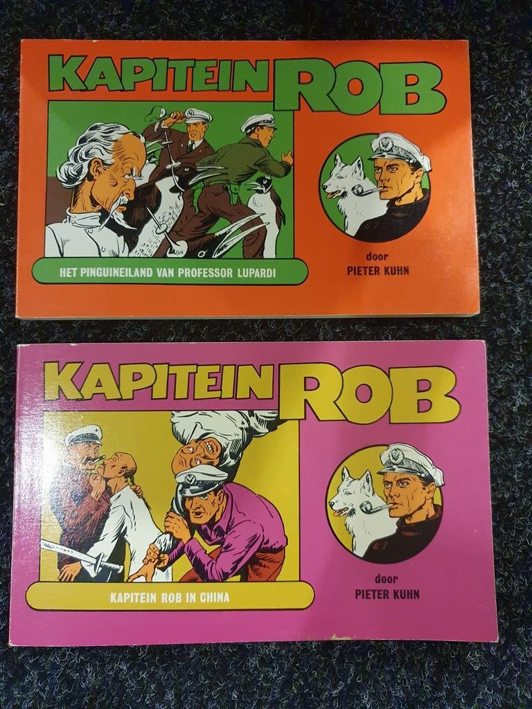 Kapitein Rob - Stripboeken Collectie, Meerdere stripboeken, Ophalen of Verzenden, Gelezen, Pieter Kuhn