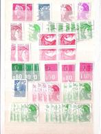 Frankrijk;  130 Diverse Marianne en Sabrina, Postzegels en Munten, Postzegels | Europa | Frankrijk, Verzenden, Gestempeld